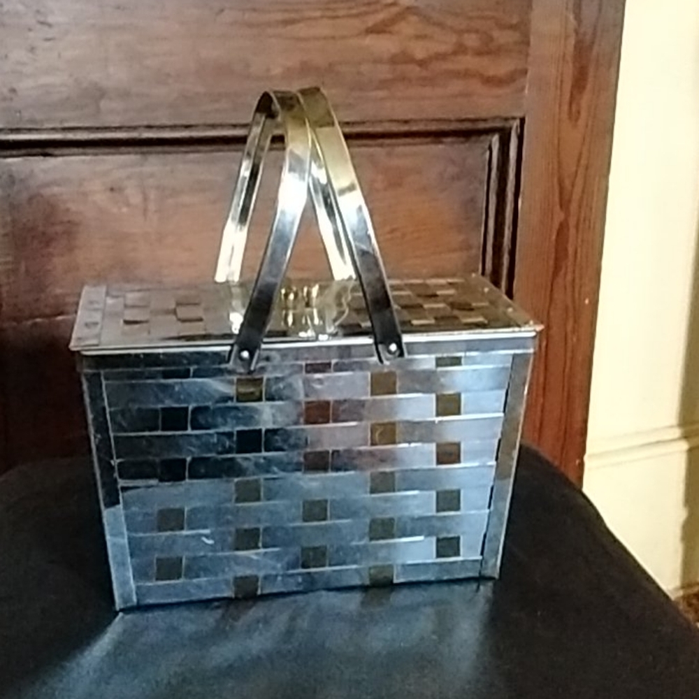 VINTAGE Dorset Rex Basketweave Purse/Handbag